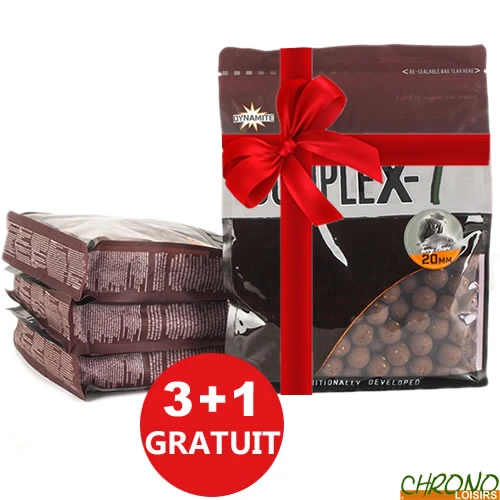 Bouillettes Dynamite Baits Complex-T 20mm 1kg (x3) 1 Bouillettes Dynamite Baits Complex-T 20mm 1kg (x3)