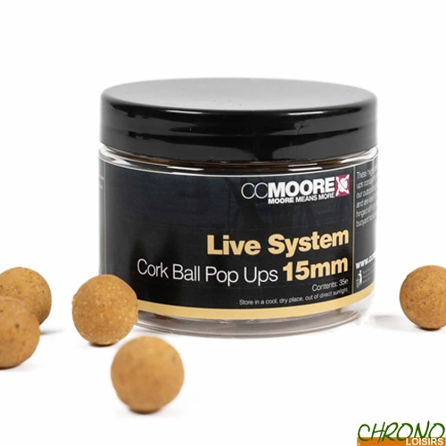 Pop Ups CC Moore Live System Air Ball 15mm (par 50) 1 Pop Ups CC Moore Live System Air Ball 15mm (par 50)