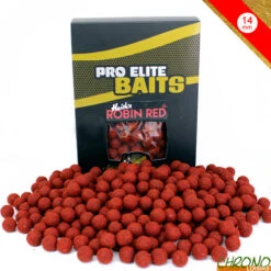 Bouillettes Pro Elite Baits Gold Robin Red 14mm 1kg